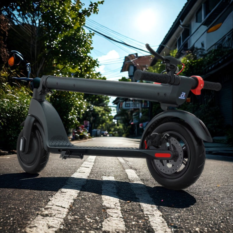 HX X7 Electric Scooter | 350W Motor, 25KM/h Speed, 36V 10Ah Battery | 10" Pneumatic Tires, Triple Brake System, Foldable | 150kg Max Load